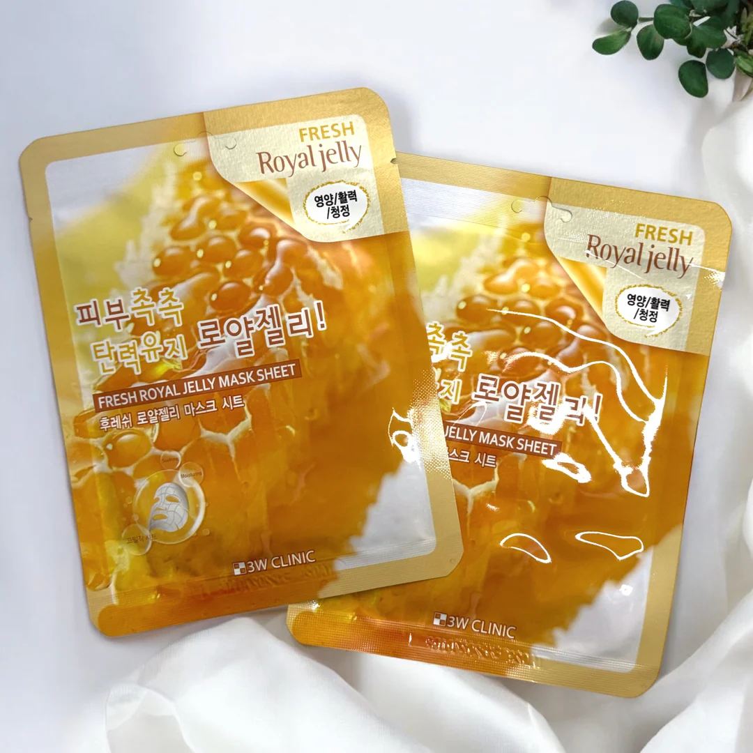 3W Clinic Fresh Royal Jelly Sheet Mask